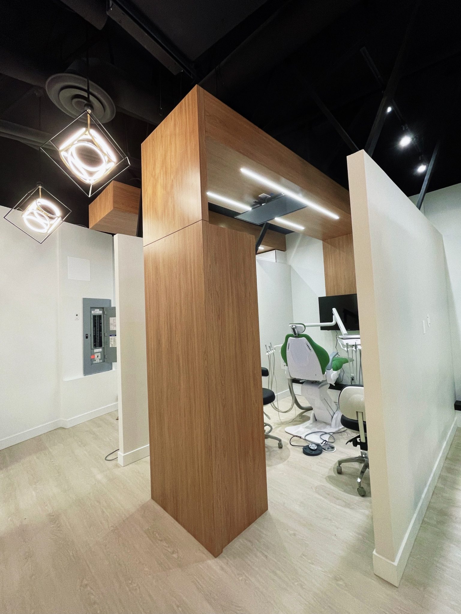 Modern dental treatment room at Stadium Dental in Downtown Vancouver