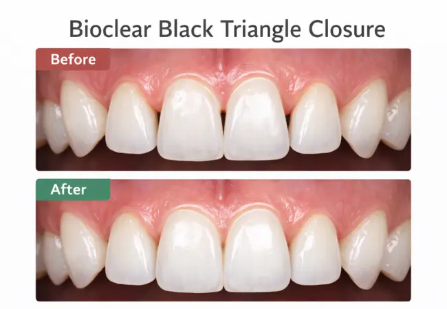 Bioclear Black Triangle Closure