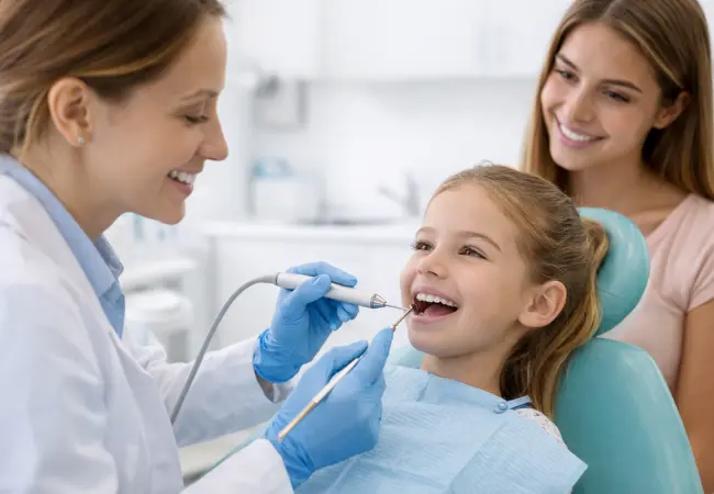 teeth cleaning for kids