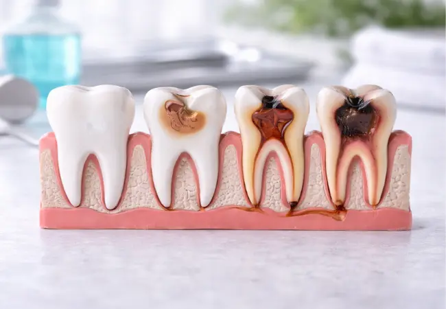 tooth decay stages